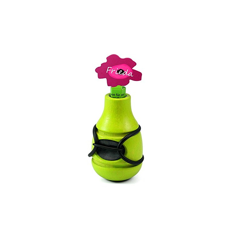Frieda Bicycle Handlebar Vase Yellow/Green/Signal Colours