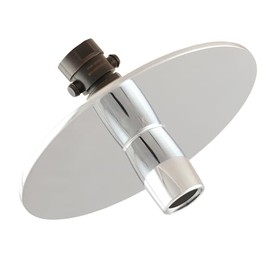 High Sierra Showerheads® - NEW Gen 3 'Reflections' All Metal High Efficiency Shower Head & Self-Heating Fogless Mirror - 1.8 GPM - Oil Rubbed Bronze Finish