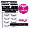Ardell Multipack Lashes 101-12 pairs & duo Brush eyelash glue