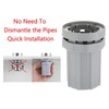Tap Mounting Nut, Pack of 2 ABS Plastic Tap Lock
