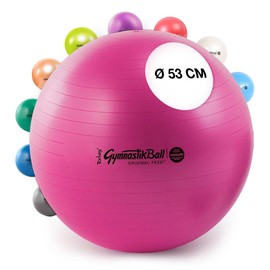 PEZZI Ball Maxafe Exercise Ball 42, 53, 65, 75 cm, Ruby Red