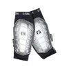 G-Form Pro-S Elite 2 Football Shin Guards, Black/Silver, Adult Medium
