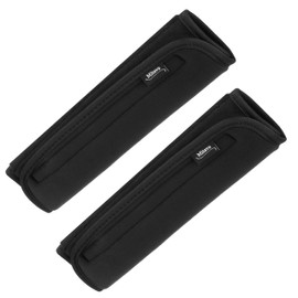 Mitavo Universal Auto Seat Belt Pad Set of 2, Soft Safety Car Strap Cover, Harness Pad Protection Cushion for Adults and Children, Comfort Shoulder Pad for Child Seat, Backpack, Bags, 9.8x2.7' each