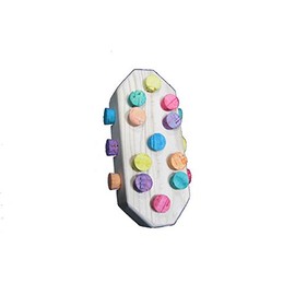 Mighty Bird Toys Cork Block - Cage Mount 6" x 3"