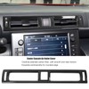 Center Console Air Outlet Cover Carbon Fiber Dashboard AC Vent