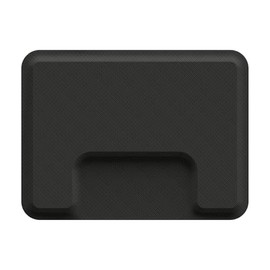 OmySalon 3’x 4’x 1/2'' Thick Salon Mats for Hair Stylist Anti Fatigue, Barber Floor Mat with Square Base, Salon Chair Mat Hairdresser Standing, Anti-Slip Easy Cleaning