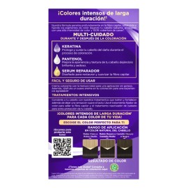 Pack x2 Kits Tinte Para El Cabello Palette 1-0 Negro 1 Negro