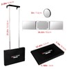 Self Find-3 Way Mirror for Self Hair Cutting with Ring
