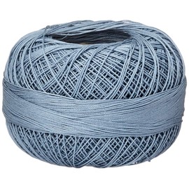 Lizbeth Size 80 HH80653 HH80 Lizbeth Cotton Thread 184 Yds 10G, Antique Blue Medium