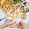 NBEADS 20 Pcs 10 Styles Embroidery Lace Flower Patches, Ethnic