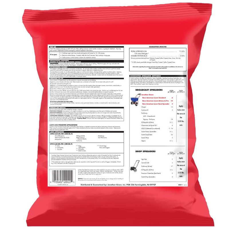 Jonathan Green (12011) Summer Survival Insect Control with Lawn Fertilizer