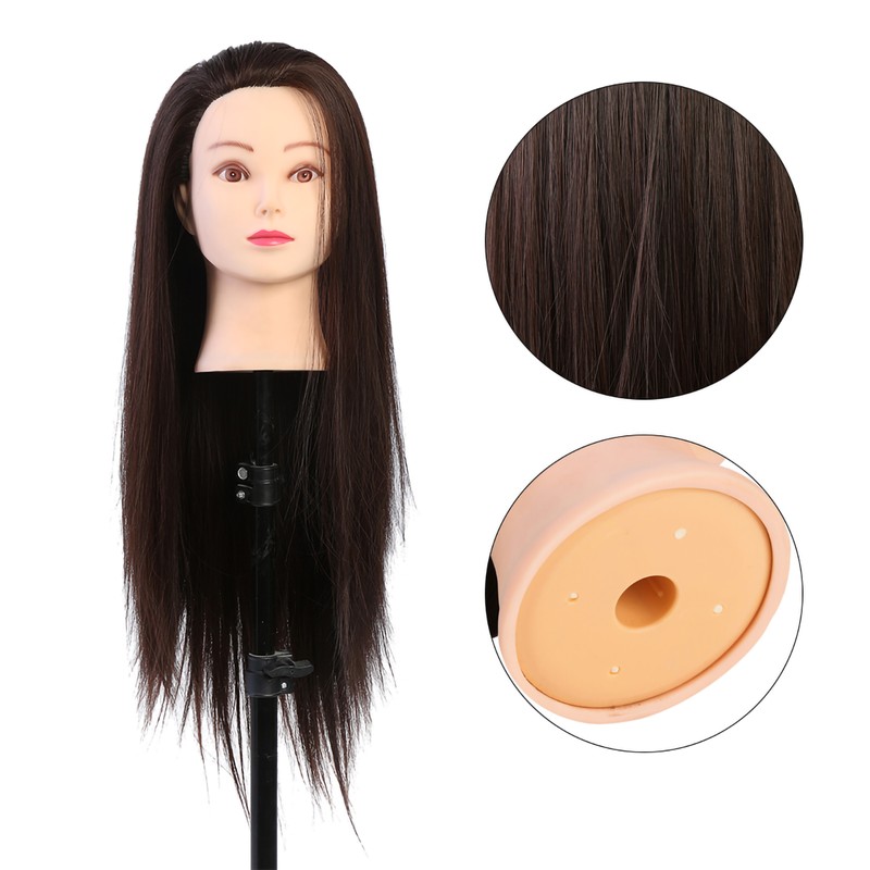 Makeup Mannequin Head Hairdresser Training Head Cosmetology Doll Head Blond