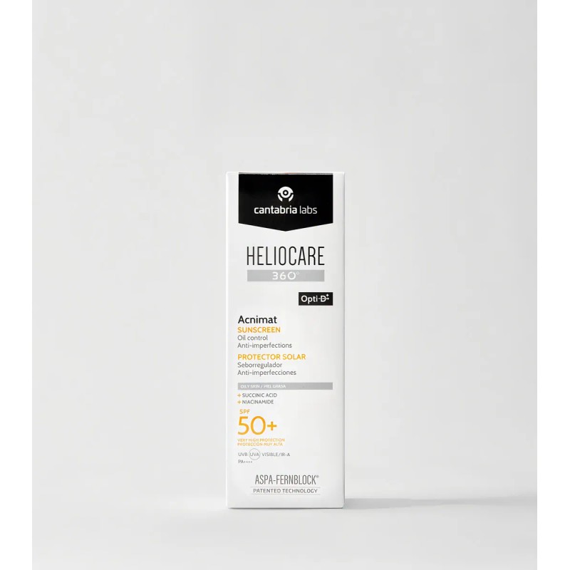 Heliocare 360 Acnimat Crema Invisible Fps 50ml Acné