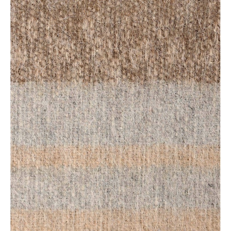 Alpaca Wool Blanket Throw Cherokee Design for Bed Couch Sofa