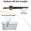Korky 6021AM StrongARM Metal Tank Lever, Universal to Fit Front