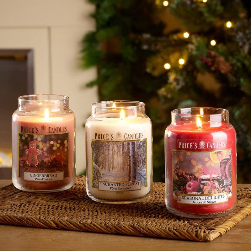 Price's Large Jar Lavender & Lemongrass