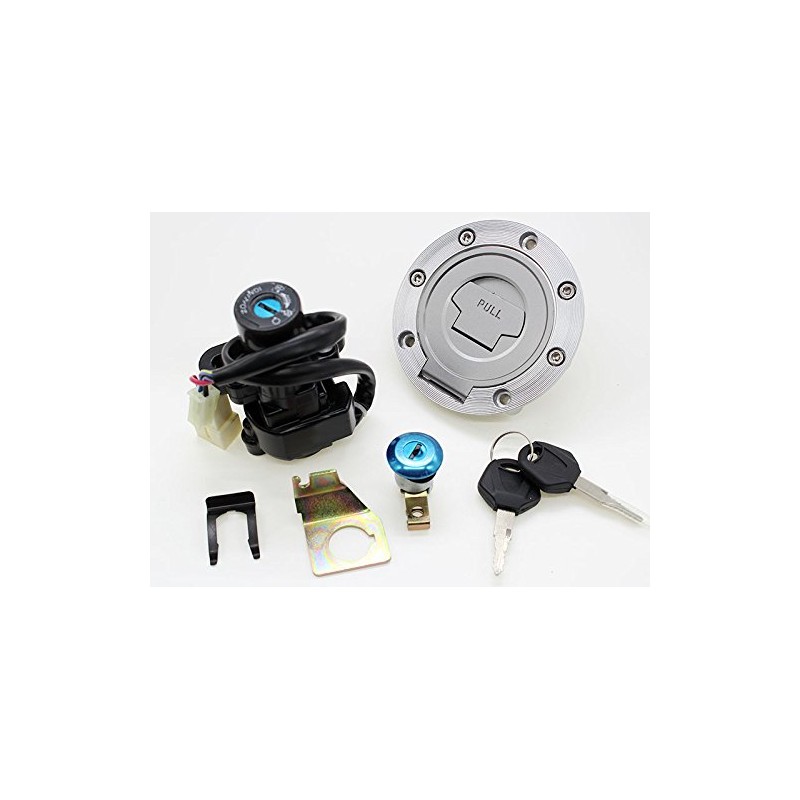 PROCNC Ignition Switch Gas Cap Seat Lock Keys Set Fit