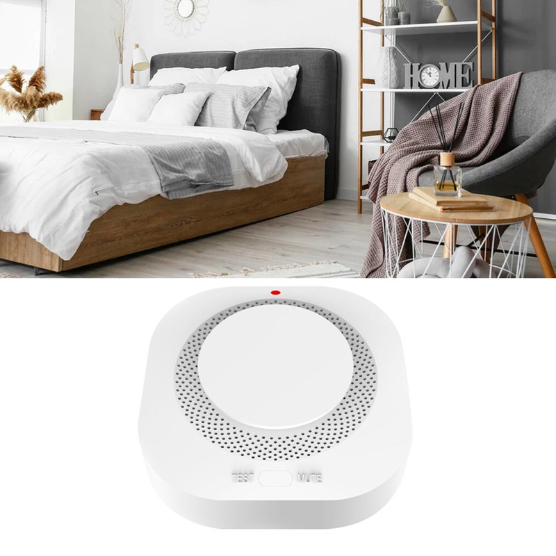 Smoke Detector Low Battery Alarm High Sensitivity Fast Response Loud