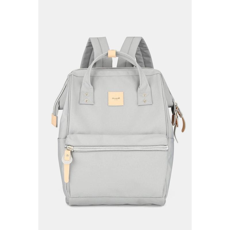 Himawari Water Resistant Canvas Backpack Bag with Side Pockets -