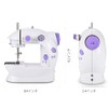 WENMILY Portable Sewing Machine, Mini Home Sewing Machine, 2 Thread