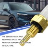 QKYS 1PCS Coolant Temperature Sensor, 37870-PNA-003 37870-PLC-004 Engine Water Coolant