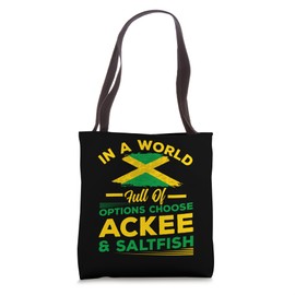 Ackee & Saltfish Making Jamaican Food National Saltfish Tote Bag