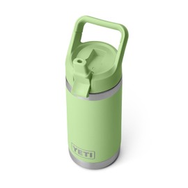 YETI Rambler Jr. 12 oz Kids Bottle, with Straw Cap, Key Lime