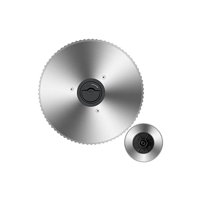 Meat Slicer Blade TOKASS 7.5'' Stainless Steel,Food Slicer Round Blade