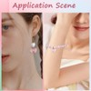 SUNNYCLUE 1 Box 40pcs Valentine Day Pink Bow Tie Charm