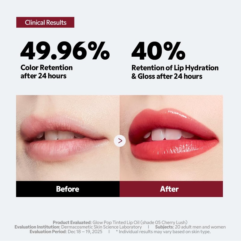 TIRTIR Glow Pop Tinted Lip Oil (01 PEACH MELT)