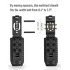 TACTICAL GEEK TX5 Flashlight Sheath with Back Belt Clip Quick