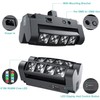 Big Dipper Moving Head DJ Light, 8x3W LED Spider Stage