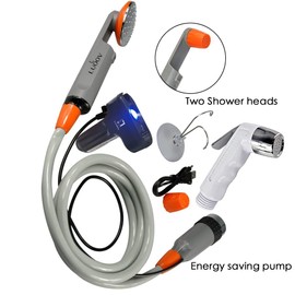 Electric Portable Bidet Handheld Battery,Bidet Handheld Water Sprayer Portable Rechargeable Battery Powered (Bidet+Shower)