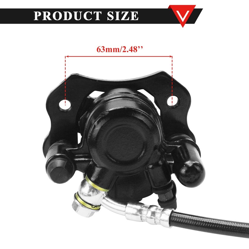 PRO BAT Rear Hydraulic Disc Brake System Caliper Pads with