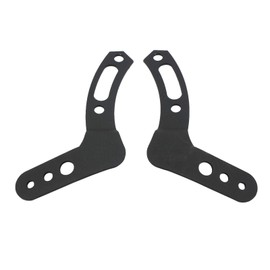 Pair(2) 30" - 32" Upper LED Light Bar Mounting Brackets Compatible with Polaris 2013-2021 RZR XP 1000, 2015-2021 RZR 900 S900 S1000