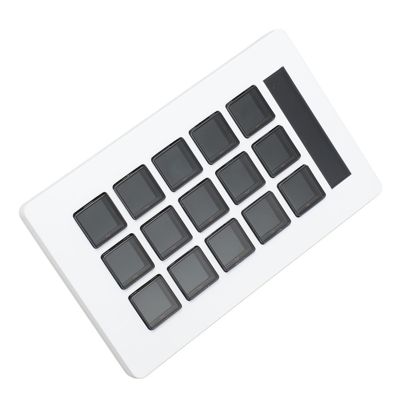 15 Key Visual Keyboard Professional Macro Keyboard LCD Custom Keyboard