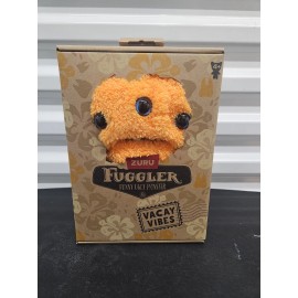Zuru Fuggler Funny Ugly Monster VACAY VIBES SERIES ORANGE Plush Three Eye