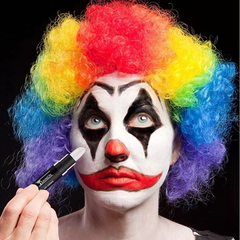 Go Ho Pintura Corporal Profesional Maquillaje De Payaso