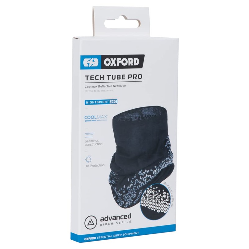 Oxford Coolmax Tech Tube Pro - Versatile, Reflective Cycling Neck
