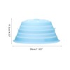 Microwave Splatter Cover Collapsible Microwave Plate Silicone Cover Absorbable Microwave