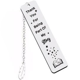 Metal Bookmark,Funny Gifts Book Mark for Women Men Daughter Reader Book Lovers Best Friend BFF Sister Birthday Gifts Thanksgiving Valentines for Adults Teen Boys Girl(Love Story)