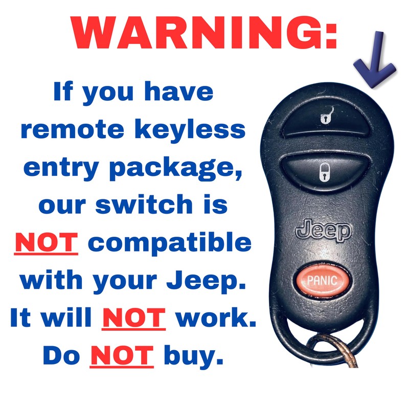 SWITCHDOCTOR Window Master Switch for 1999-2003 Jeep Grand Cherokee Laredo