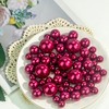 100Pcs Floating WineRed Polished Glossy Beads Vase Fillers, Floating NO