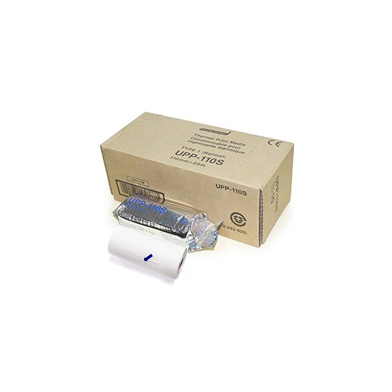 Sony Black & White Thermal Paper, Standard Density, 10 rolls/bx