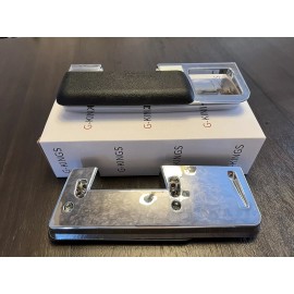 KK 1964 1965 1966 1967 A Body Chrome Rear Arm Rest Bases and Black Pads Assembly