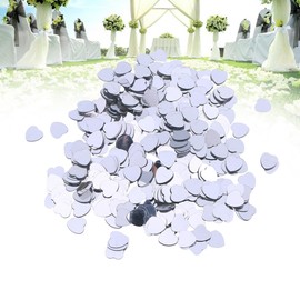 STOBAZA 2pcs 30g Heart Shaped Confetti Delicate Decor for Receptions Dinners and Celebrations