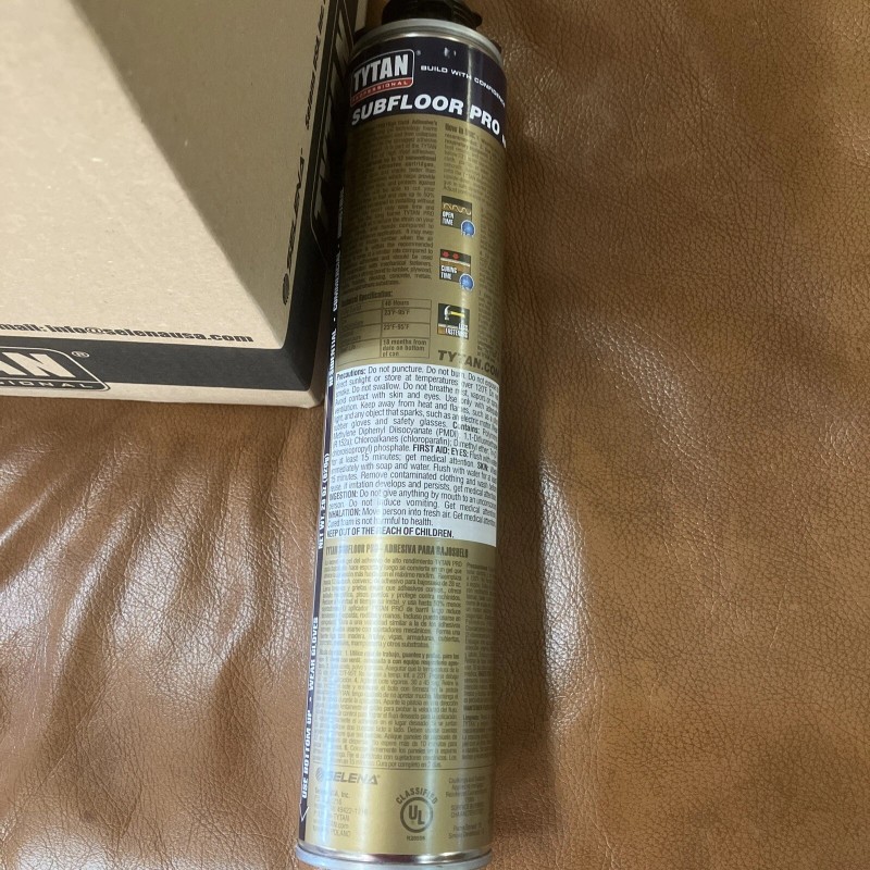 Tytan Professional Subfloor Pro High Yield Adhesive 29oz Case of