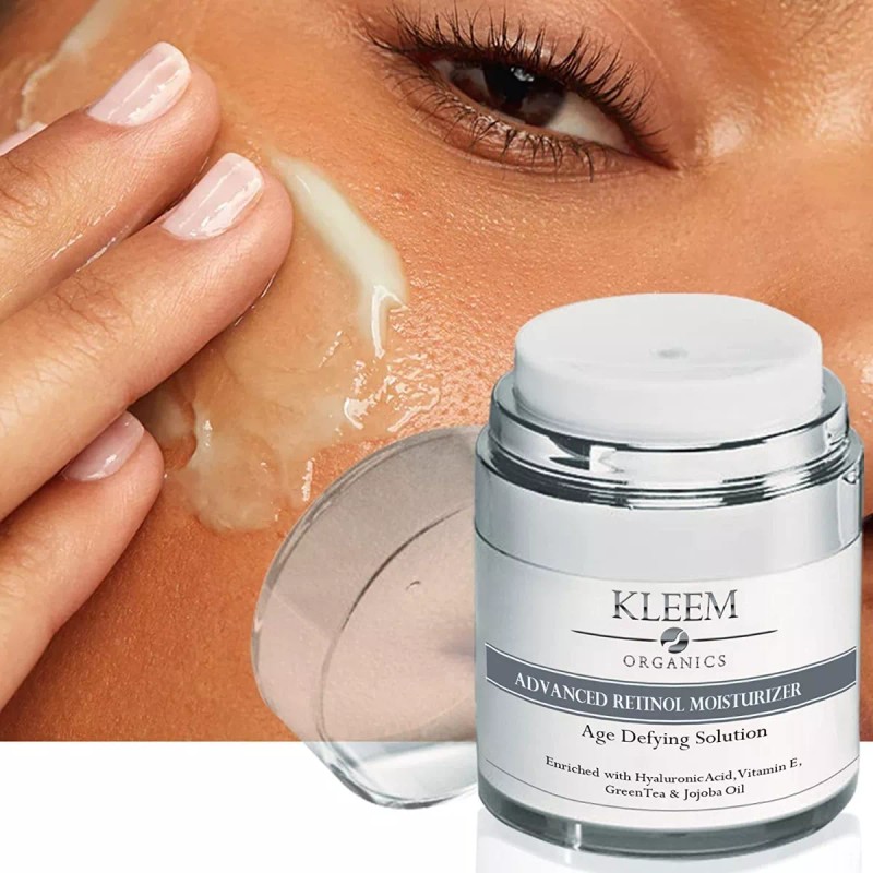 Kleem Crema Humectante Retinol Antienvejecimient Cara Y Ojos