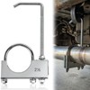 Infreecs 2.5 Inch Universal Exhaust Hanger, Exhaust Clamp with Hanger