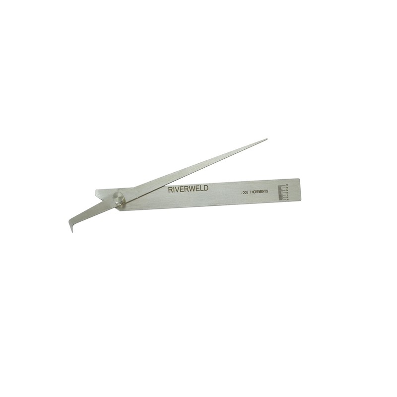RIVERWELD Pit Gauge V-WAC Weld Measure Inspection Checks Undercut Crown